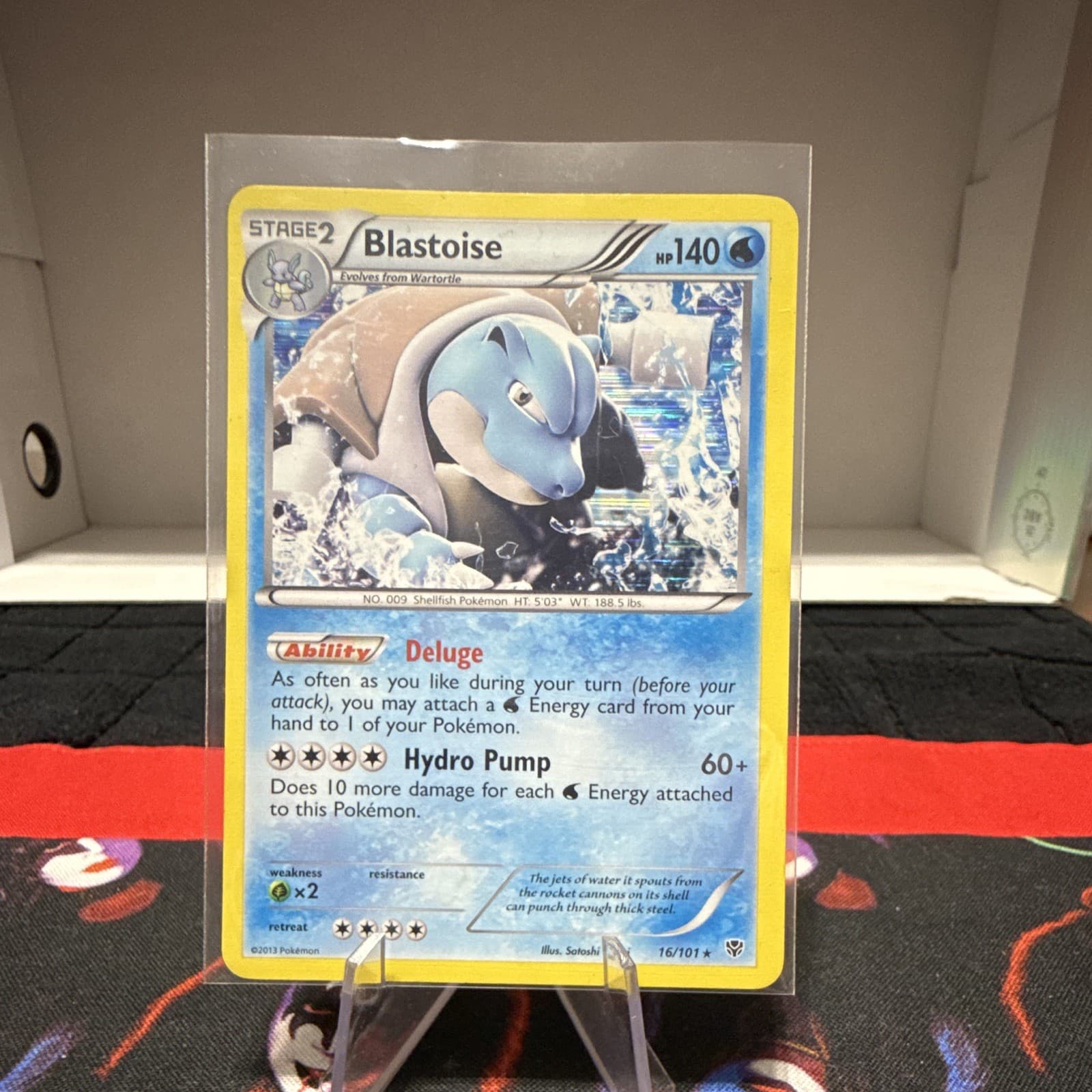 The Pokemon Company Pokemon TCG Blastoise Plasma Blast Holo 16/101 Eng