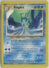 Kingdra 19/64 Rare Neo Revelation Pokemon Unlimited Moderately Played