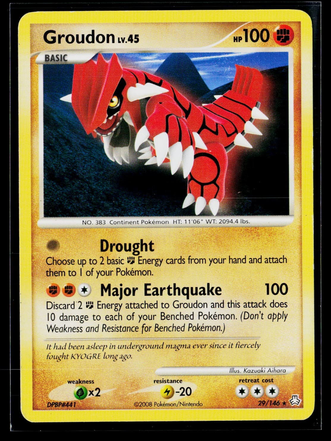 Legends Awakened #29/146 Groudon