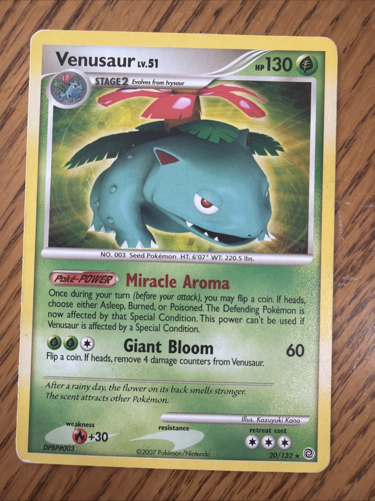 Venusaur 20/132 - Secret Wonders - Pokémon Card