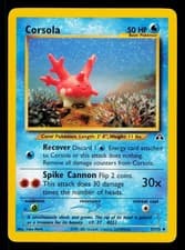 Pokemon Neo Discovery Corsola 37/75 Uncommon Unlimited LP