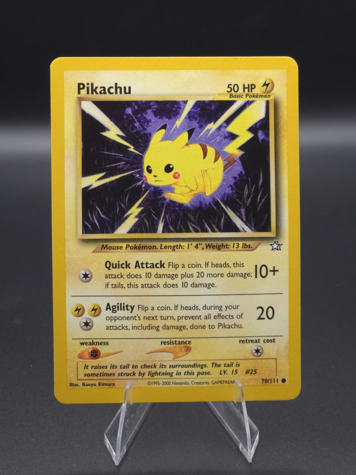 Pikachu - Neo Genesis - 70/111 NM