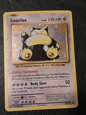 Snorlax XY179 Promo Holo Black Star Promo - medium played 
