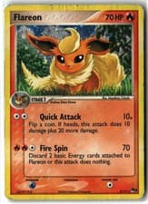 2006 Flareon ⭐️ 2/17 Holo Rare POP Series 3 Pokemon HP