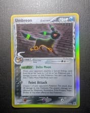 Pokemon Umbreon 17/113 EX Delta Species Holo Rare 2005 LP