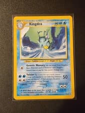 Kingdra Rare Neo Revelation N3 Water Unlimited 19/64 2001 NM Pokemon Card