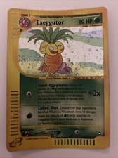 ULTRA RARE Exeggutor H10/H32 HOLO SWIRL Rare Aquapolis Pokemon Card 