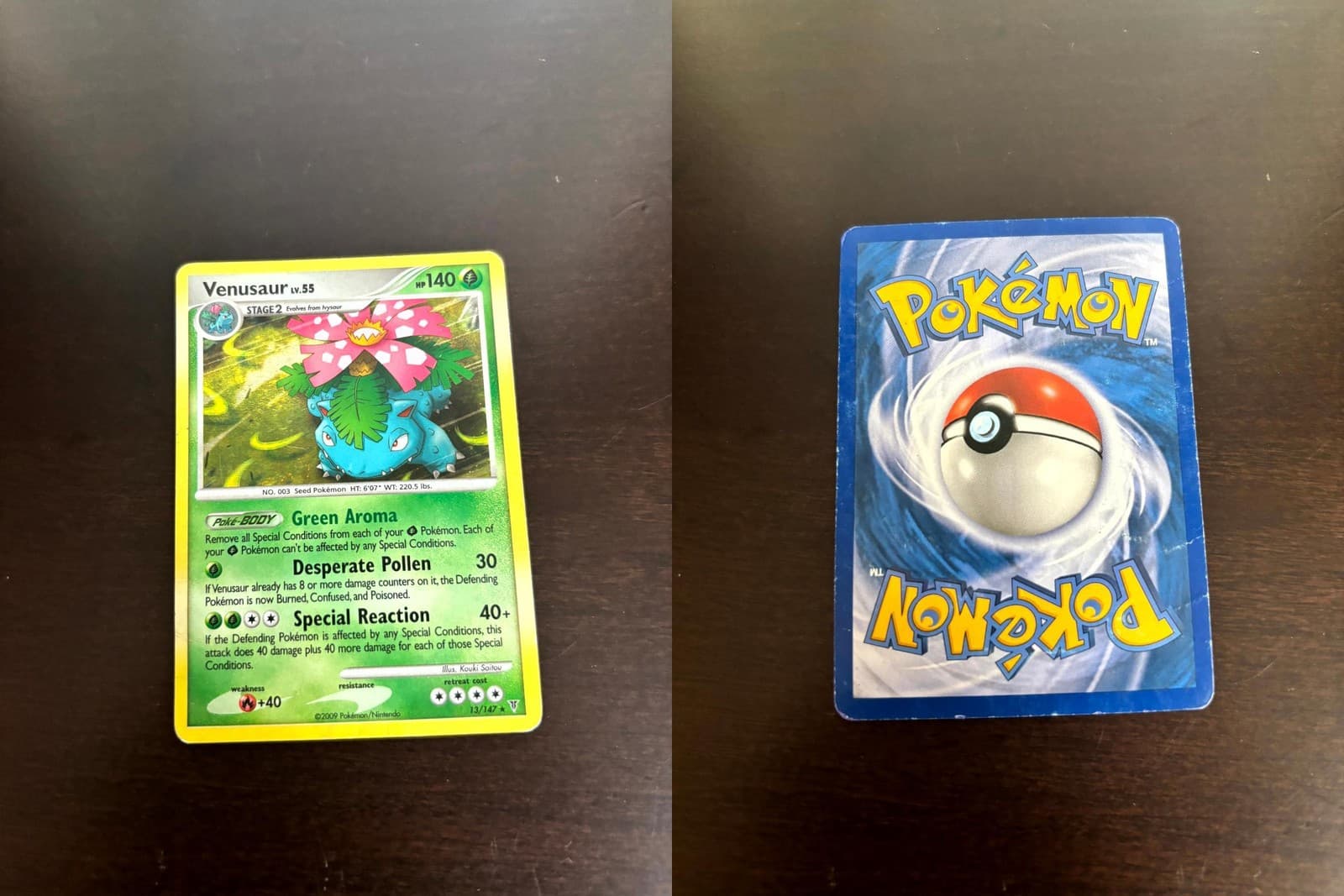 Venusaur 13/147 Holo Rare Supreme Victors Pokemon