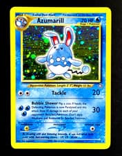 2000 Pokemon AZUMARILL Neo Genesis COSMOS HOLO Rare Unlimited Edition Card 2/111