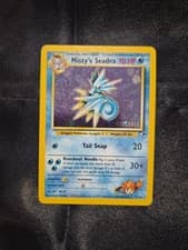Pokemon Misty's Seadra (Prerelease) 009/132 Wotc Promo Holo
