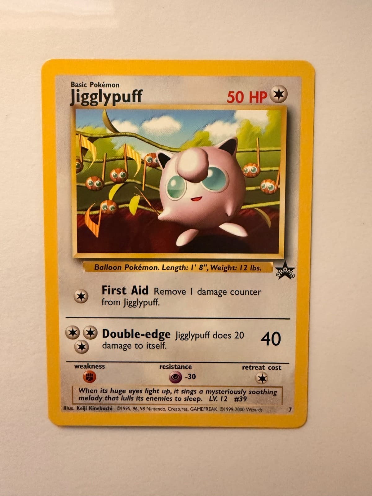 Jigglypuff 07/53 Wotc Promo Regular