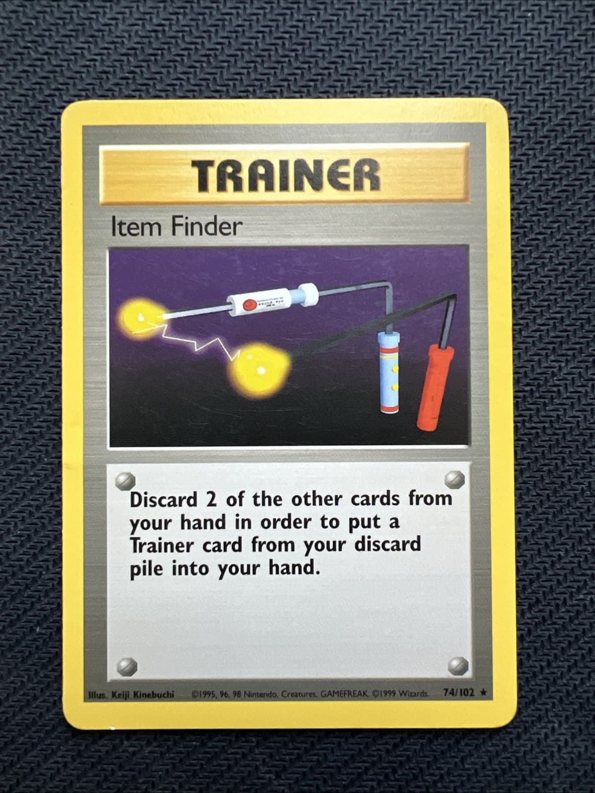 Item Finder 074/102 Base Set (Shadowless) Regular