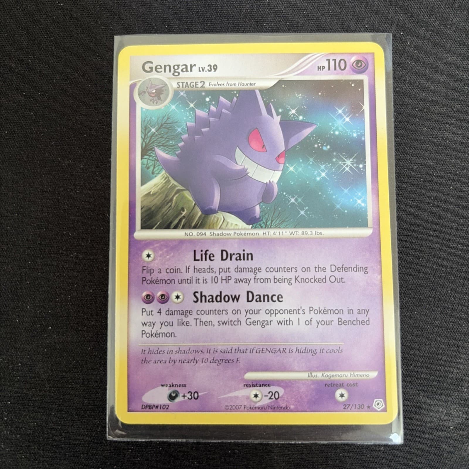 Gengar 27/130 Diamond and Pearl