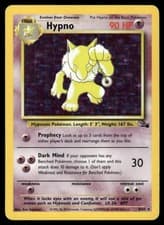 Hypno (8) Unlimited Holo Holo Rare Fossil 08/62 LP