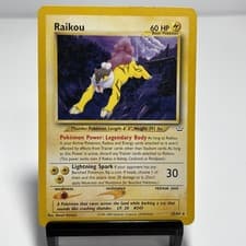 Raikou 22/64 Neo Revelation Rare Regular 2000 WOTC Pokemon TCG NM