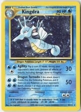 Kingdra Neo Genesis 008/111 Pokemon Card Unlimited Holo