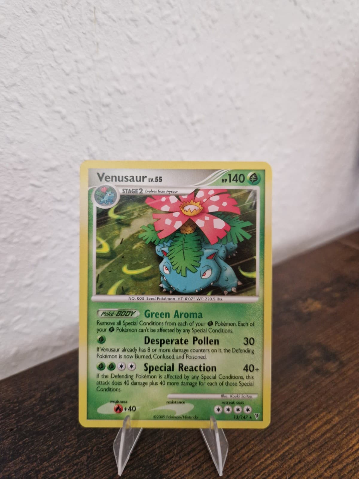 Pokemon Venusaur 13/147 Rare Supreme Victors Near Mint