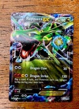 Pokémon TCG Rayquaza EX XY73 XY Black Star Promo Card