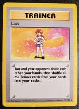LASS WOTC 075/102 Base Set (Shadowless) Regular VERY NICE