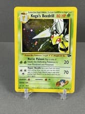 Koga's Beedrill 9/132 Gym Challenge - Holo Pokemon Card - NM