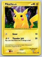 Pikachu 112/111 Secret Rare Rising Rivals Pokemon Holo Lightly Played