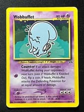 Wobbuffet 35/75 Neo Discovery Regular Rare Moderately Played 2001 Pokémon TCG