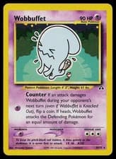 Pokemon Card Neo Discovery Wobbuffet 35/75 Rare