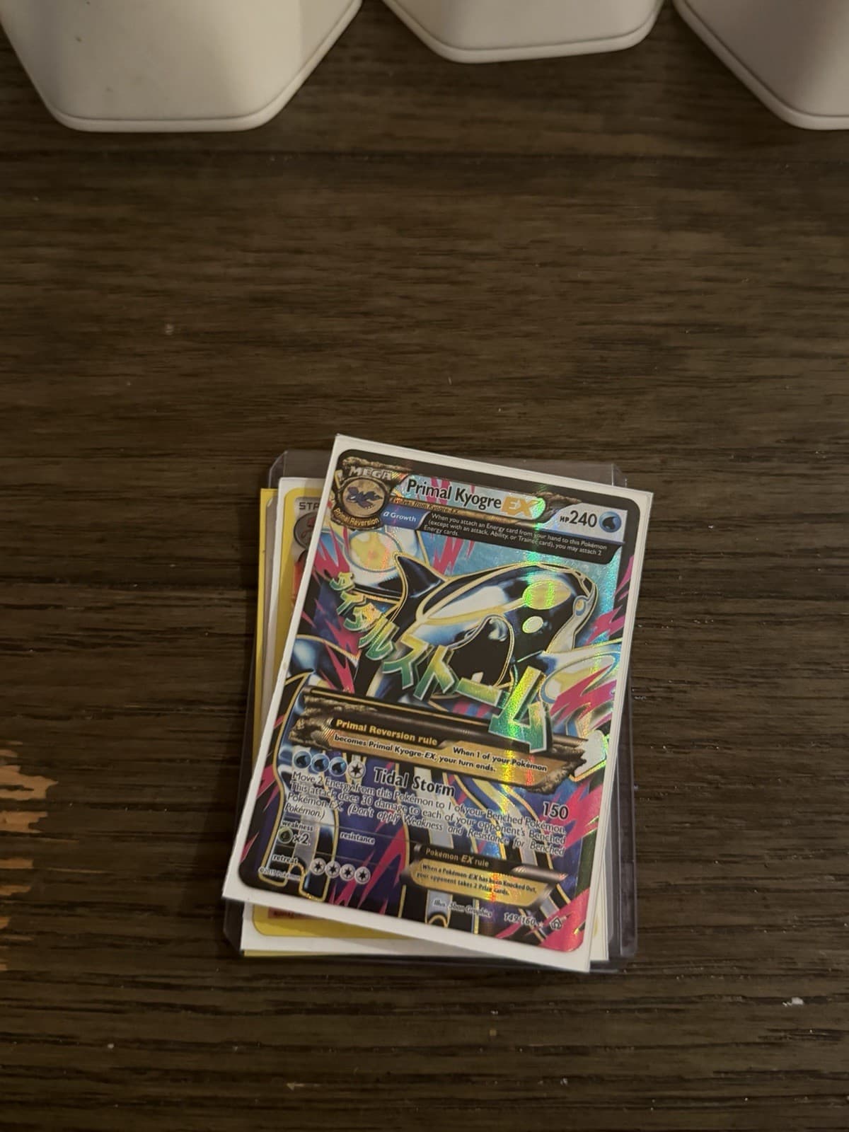 Primal Kyogre EX (Alpha - 149 Full Art) 149/160 XY - Primal Clash Holo