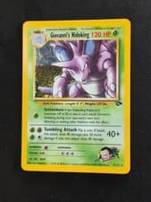Giovanni's Nidoking 7/132 Gym Challenge Holo Near Mint Condition