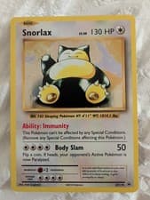 Pokemon TCG Cards Snorlax XY179 Black Star Promo Holo Near Mint