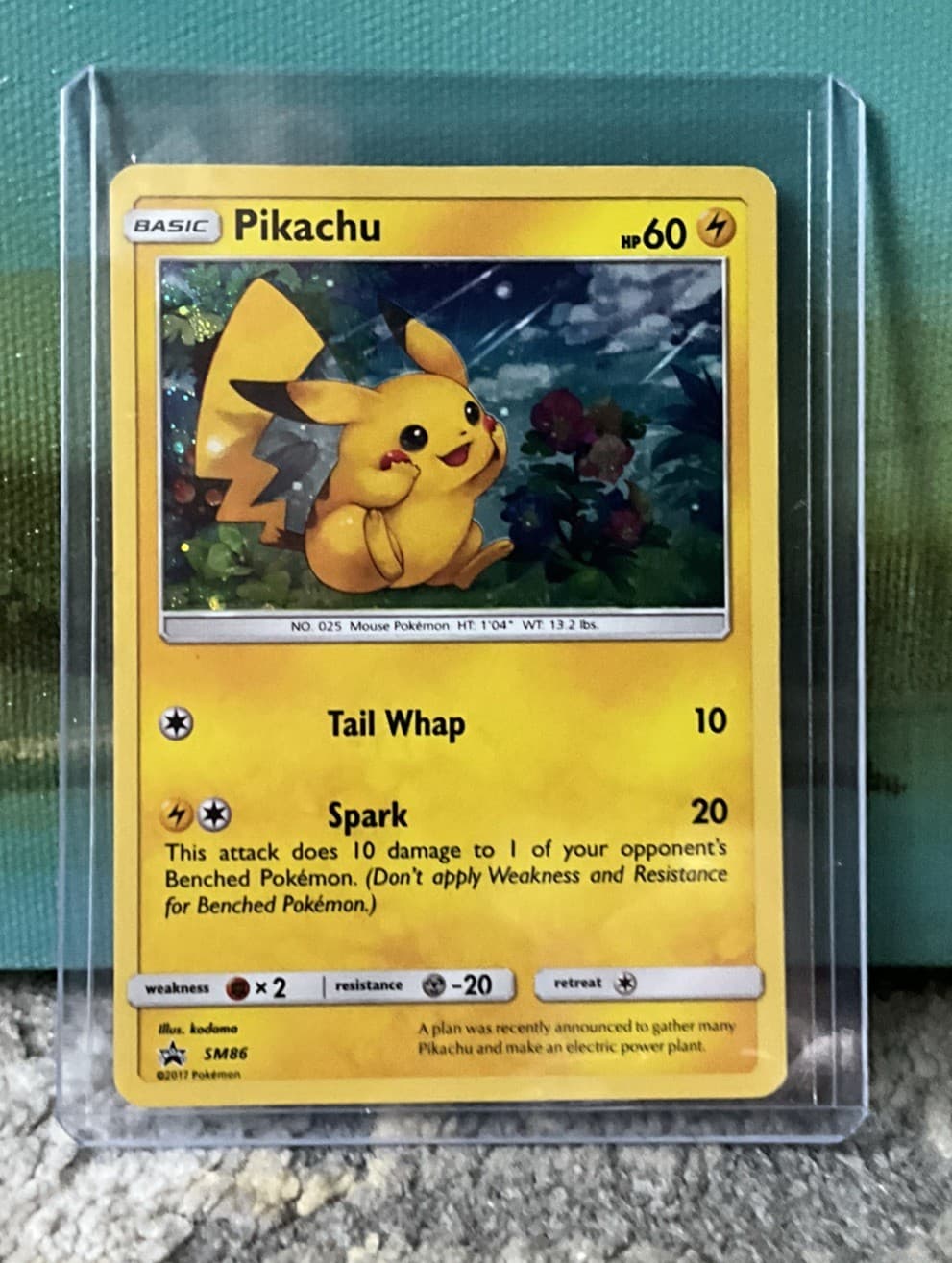 Pikachu SM86 Sm Holo