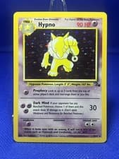 Hypno 8/62 Fossil Holo Rare Unlimited Pokémon TCG Card - LP+