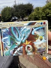 Suicune & Entei Legend (Top) 94/95 Unleashed Holo