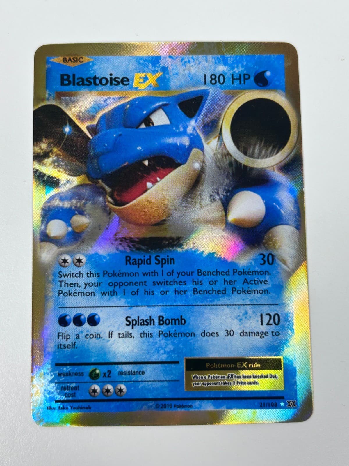 Blastoise Holo Rare Secret Wonders 2/132 LP