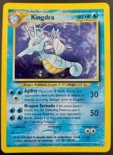 Kingdra 8/111 Neo Genesis Holo SWIRL 