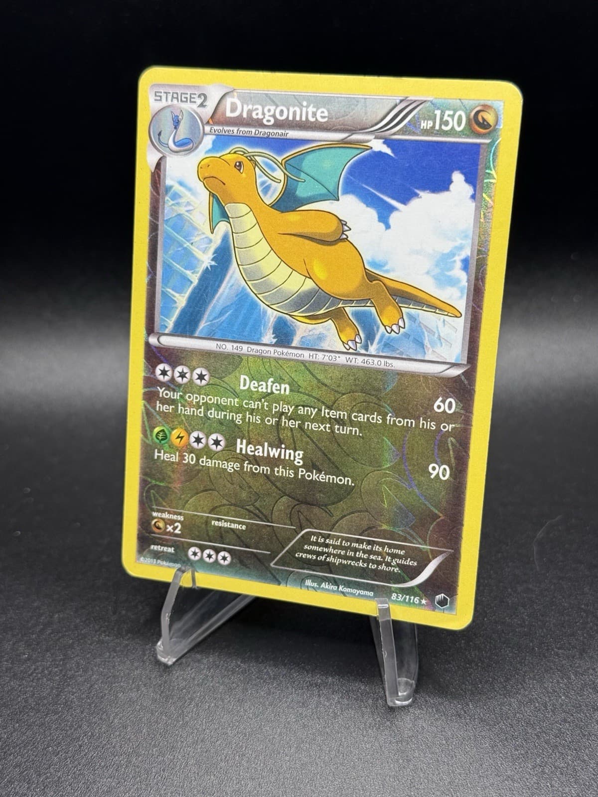 Dragonite 83/116 Plasma Freeze Reverse Holo
