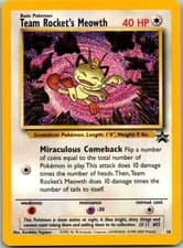 Team Rocket's Meowth Promo WoTC Promo 18/53 NM