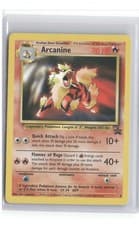 Arcanine Pokemon Black Star Promo #6 WOTC 1999 - LP 7