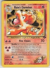 Pokemon TCG Blaine's Charmeleon Uncommon Gym Challenge 031/132