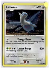 Pokemon TCG Latios 004/017 POP Series 7 Cosmos Holo Rare MP