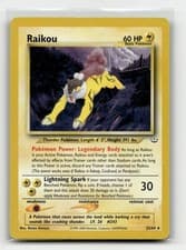 Raikou (22) 22/64 Neo Revelation Unlimited Pokemon