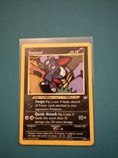 Sneasel 24/64 Neo Revelation Rare Non-Holo Vintage Pokemon TCG Card LP+