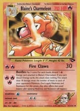 Pokemon Card - Blaine's Charmeleon Gym Challenge 31/132 Uncommon