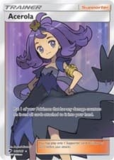 Acerola (Full Art, #142/147) - Holofoil SM - Burning Shadows MP Pokemon