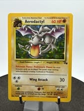 Pokémon TCG Aerodactyl Fossil 1/62 Holo Unlimited Holo Rare