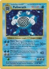 Poliwrath (13/102) [Base Set Shadowless Unlimited] Moderately Played Holofoil