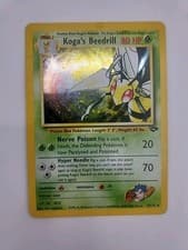 Pokemon TCG Koga's Beedrill 9/132 Gym Challenge 1999 - MP