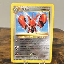 Pokemon Scizor 29/75 Neo Discovery Non-Holo