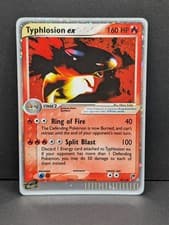 Typhlosion ex 99/100 Sandstorm Holo Rare Pokemon TCG Nintendo e-reader LP
