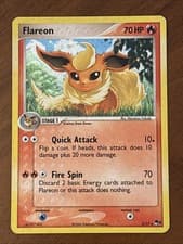 Flareon 2/17 POP Series 3 Holo Rare 2006 MP
